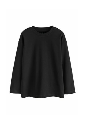 Next, REGULAR FIT - COSY LONG SLEEVE T-SHIRT - Long sleeved top - black