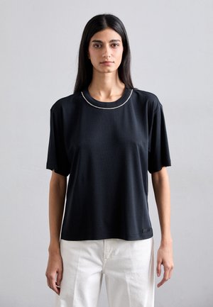 Print T-shirt - black