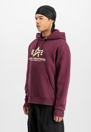 HOODIE - Kapuzenpullover - dark cherry
