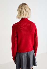 Vero Moda VMMARIE HIGHNECK  - Pullover - salsa