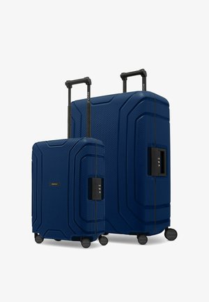 Redolz, ESSENTIALS 4-ROLLEN 15 KOFFERSET 2 TLG. MIT DREIPUNKT-VERSCHLUSS UNISEX - Kofferset - navy blue