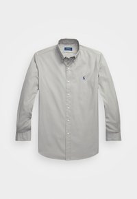 CUSTOM FIT STRETCH OXFORD SHIRT - Ing - grey