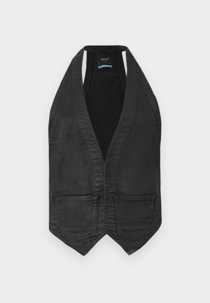 Replay COATED VEST - Chaleco - black