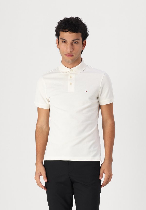 SLIM - Polo shirt - ivory petal