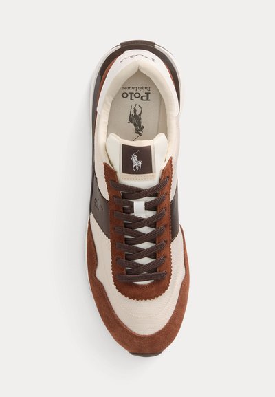 Polo Ralph Lauren TRAIN 89 SUEDE-PANELED SNEAKER UNISEX - Sportbačiai - classic tan/cinnamon
