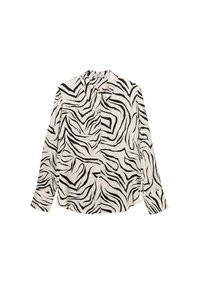 Bluza z gumbi - off-white