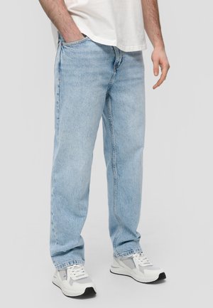 QS MID RISE  - Jeans Straight Leg - blau