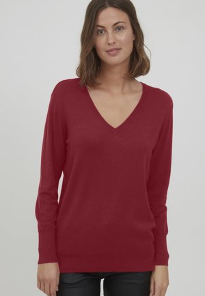 FRDECHIMMER 1 PULLOVER - Trui - chili pepper