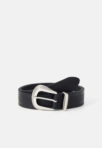 LEATHER UNISEX - Cinto - black