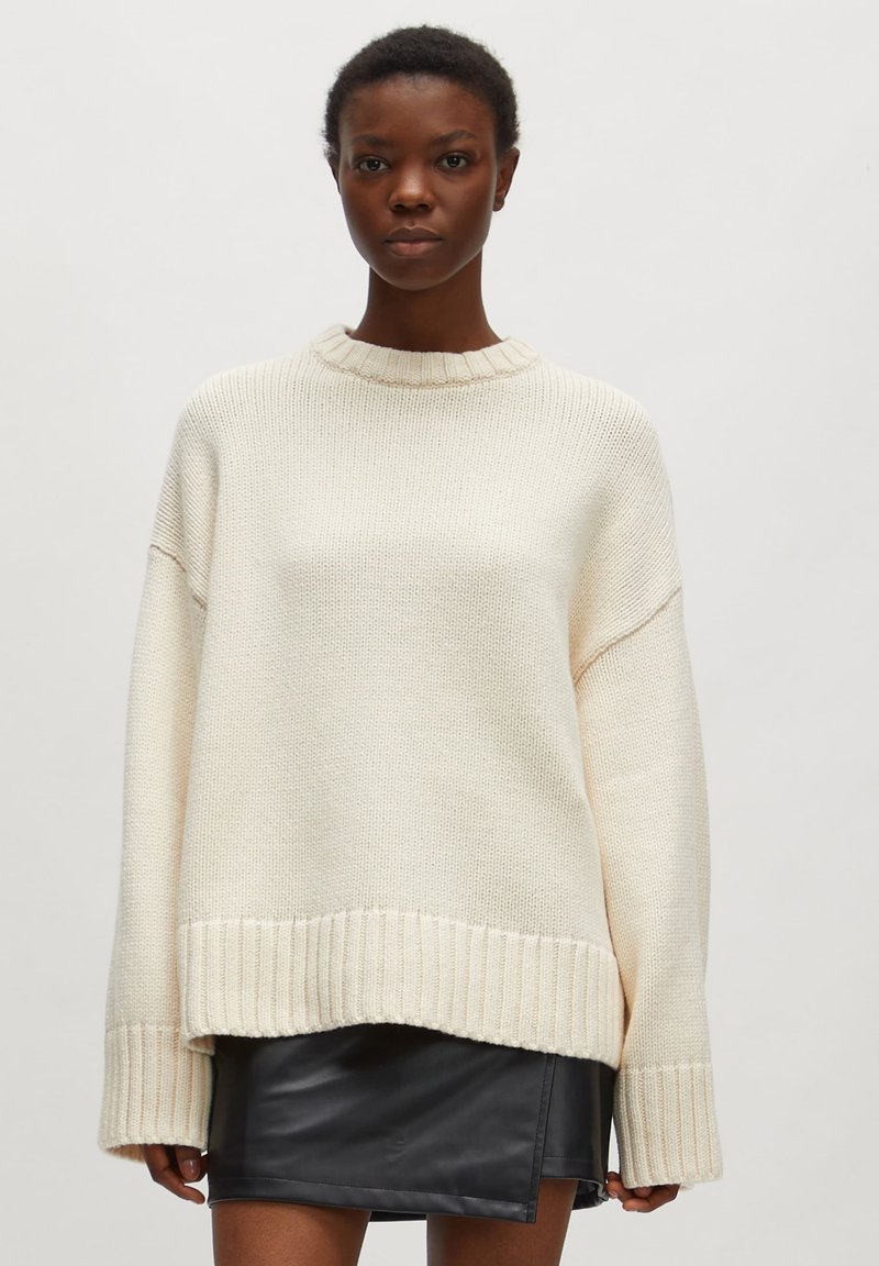 EDITED Strickpullover - weiß