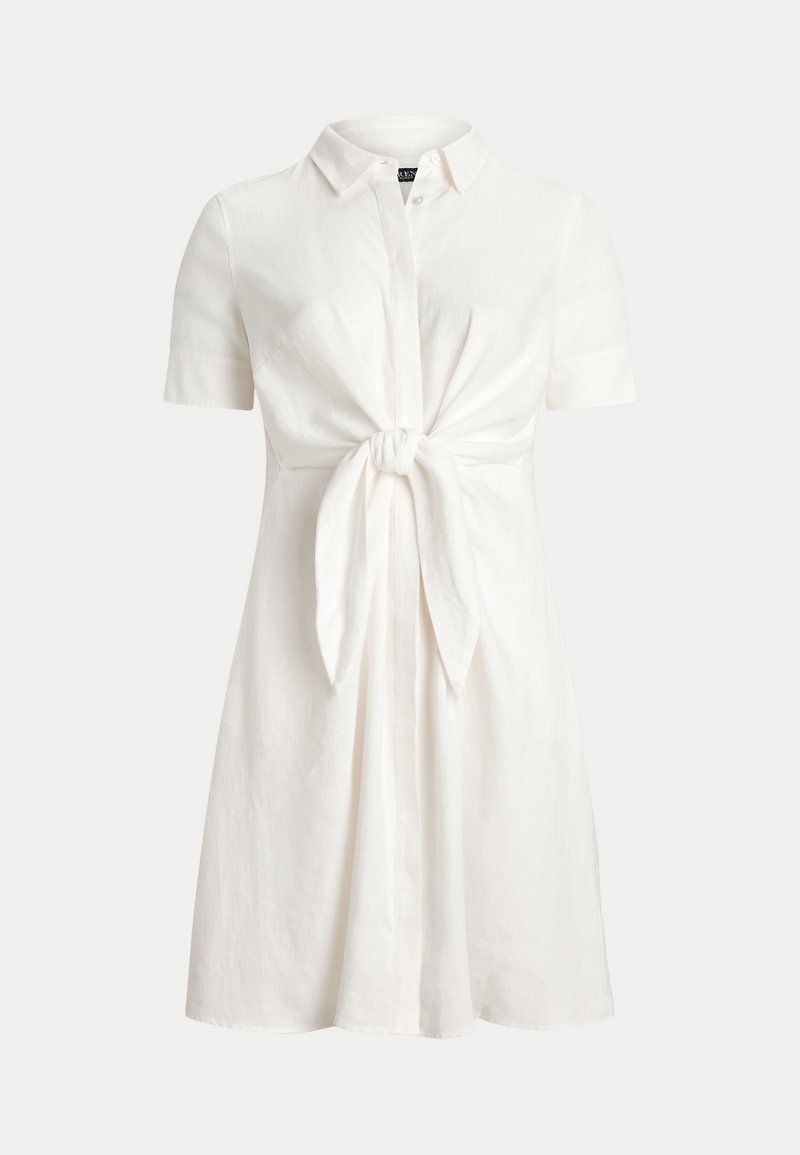 knee length dresses for ladies Air Linen Sleeveless Shirtdress – onia