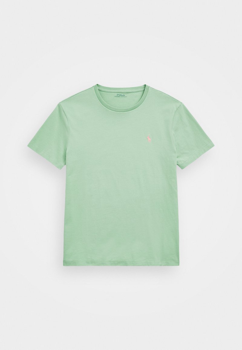 Polo Ralph Lauren CUSTOM SLIM FIT JERSEY CREWNECK T-SHIRT - Pamata T-krekls - essex green