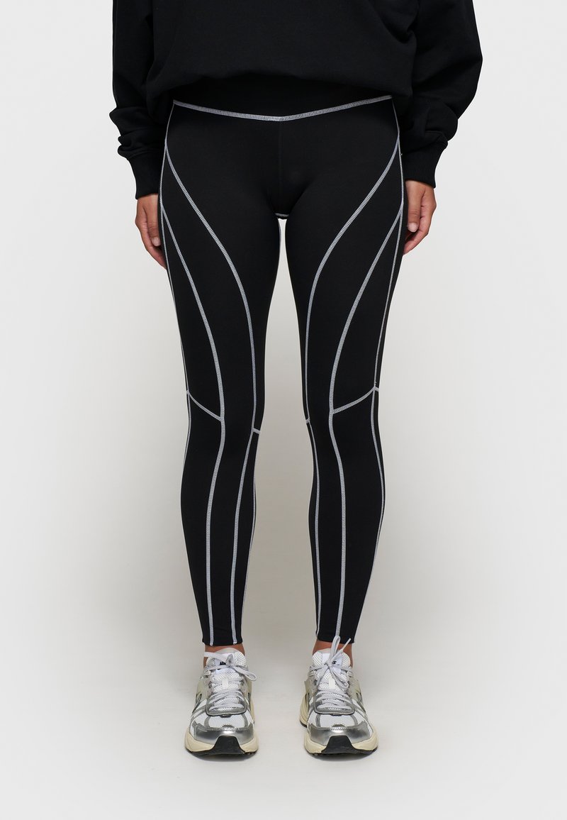 10DAYS CONTRAST - Leggings - black