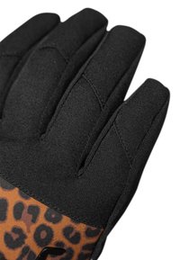 Reusch KEIRA - Fingerhandschuh - black brown leopard