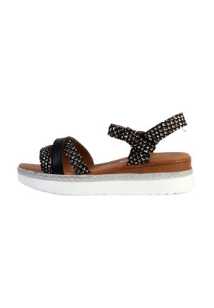 Divine Factory ALÉNOA - Sandalen met plateauzool - noir