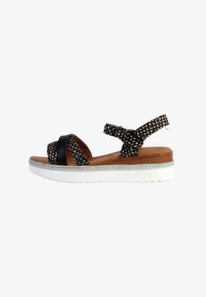 Divine Factory ALÉNOA - Sandales à plateforme - noir