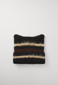 UNISEX - Adīta cepure - black/brown/khaki