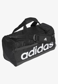 adidas Performance ESSENTIALS LINEAR DUFFEL MEDIUM - Spordikott - black   white