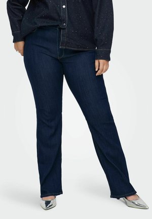CARHELLA LIFE HW RETRO  - Zvonové džínsy - dark blue denim