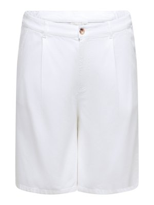 ONLY Carmakoma, Bermuda CARDAVINA-SOFT Mid waist Loose Fit - Short - bright white