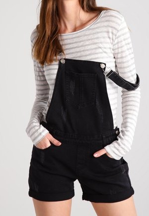 Salopette - black denim