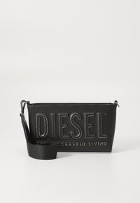 DSL 3D CAMERA BAG X UNISEX - Bandolera - black/silver-coloured
