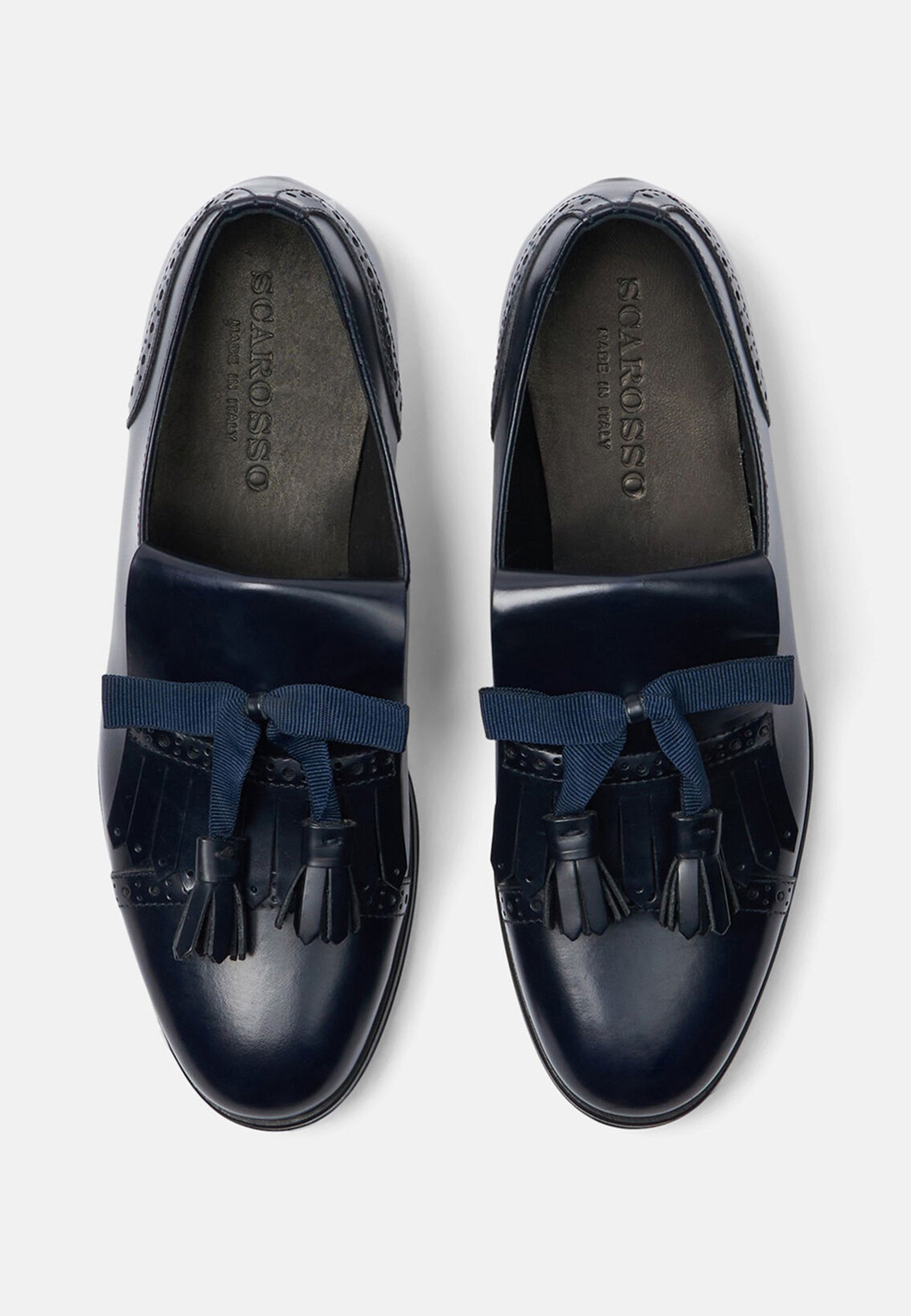 Scarosso LUCY - Loafers - blue calf leather/blå - Zalando.dk