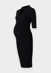 VMMHOLLY DRESS  - Stickad klänning - black