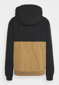 Jack & Jones JJERUSH HOOD - Tréningová bunda - black/white