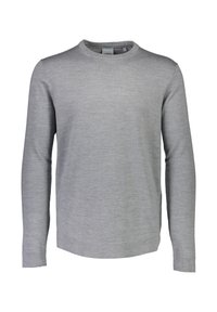Lindbergh CREW NECK - Strickpullover - grey mel