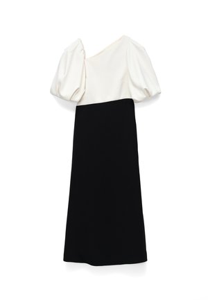 ADOLFO DOMINGUEZ, Day dress - black ecru
