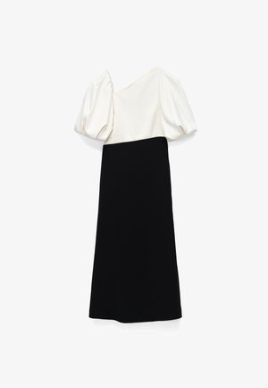 ADOLFO DOMINGUEZ, Day dress - black ecru