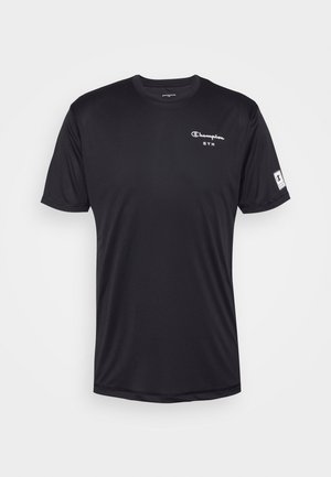 CREWNECK - Tekninen t-paita - black