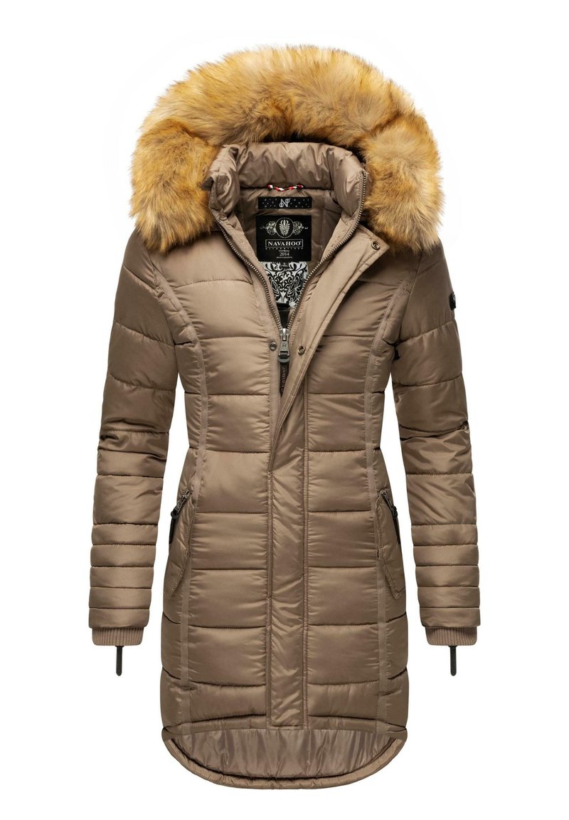 Navahoo - PAPAYA - Winter coat - taupe, Enlarge