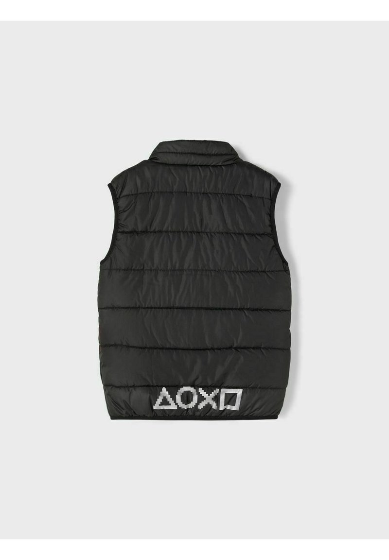 Kinder Jacken | Name it NKMPLAYSTATION DASPER Weste black/schwarz - SV21514 Kinder Jacken | Name it NKMPLAYSTATION DASPER Weste black/schwarz - SV21514