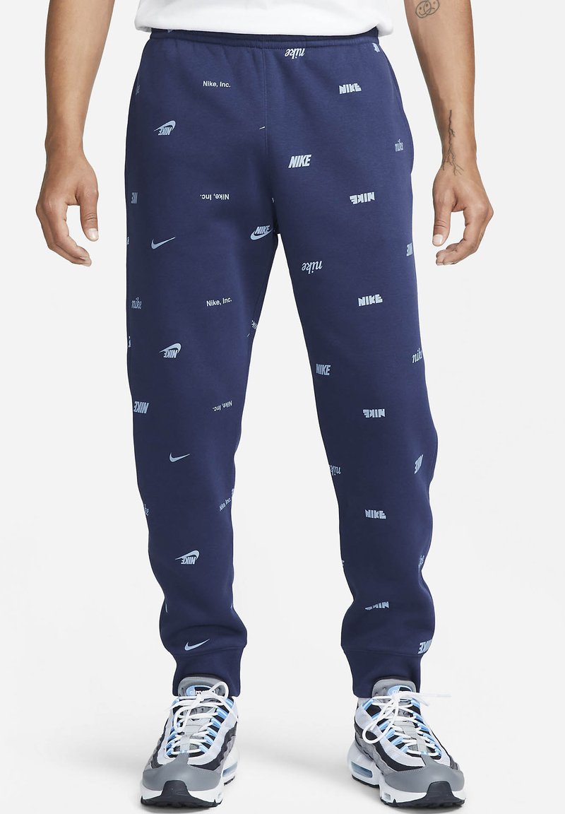 Nike Sportswear BRUSHED-BACK ALL-OVER PRINT JOGGERS CLUB F ...