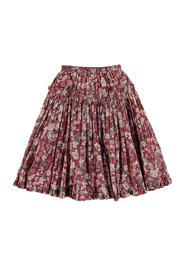 Molo A-lijn rok donkerrood