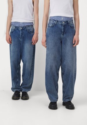 Baggy Jeans - blue denim