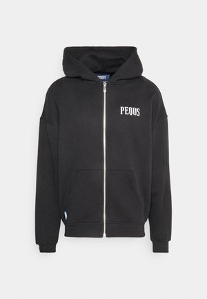 Sudadera con cremallera - black