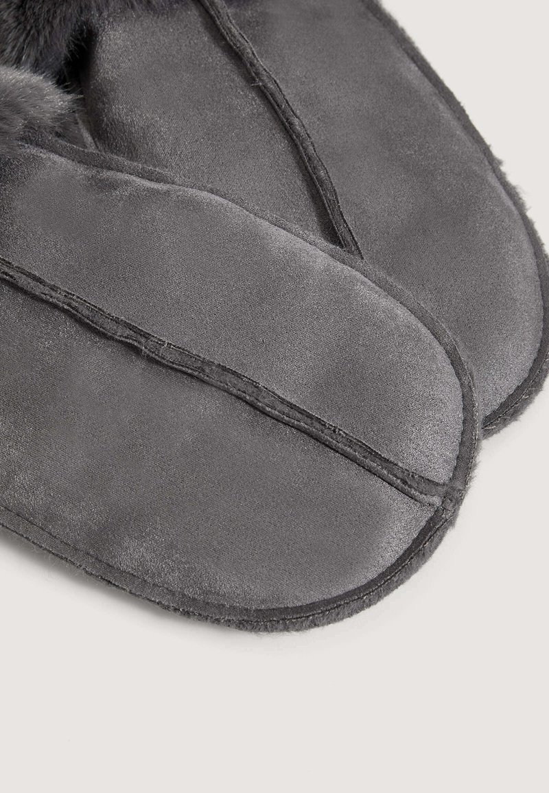 Damen Fäustlinge | OYSHO MIT UMSCHLAG Kurzfingerhandschuh grey/grau - BE55831 Damen Fäustlinge | OYSHO MIT UMSCHLAG Kurzfingerhandschuh grey/grau - BE55831