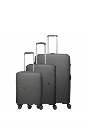 Travelite TAMARIS X TRAVELITE VOYAAGE 4 ROLLEN KOFFERSET 3-TEILIG MIT DEHNFALTE UNISEX - Juego de maletas - anthracite