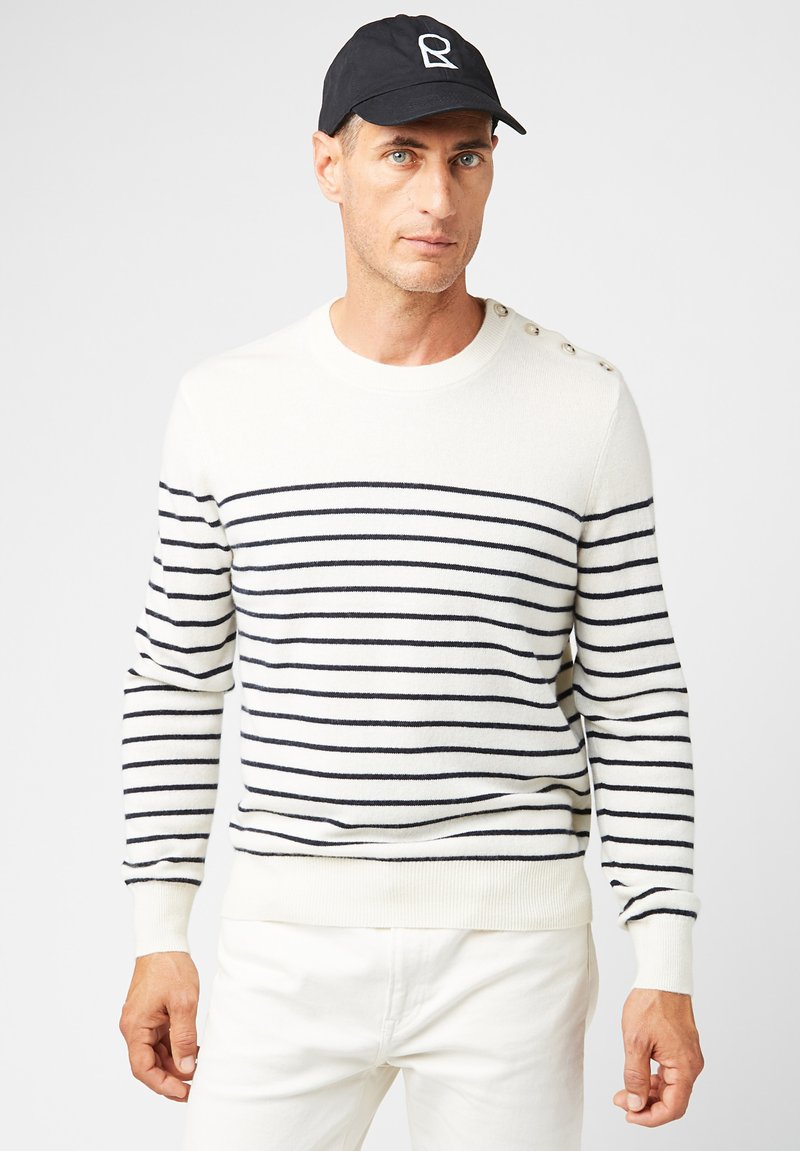 Rodier SAILOR - Strickpullover - blanc