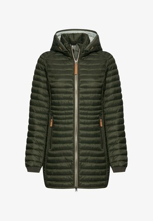 camel active, WASSERABWEISENDE STEPPJACKE MIT REISSVERSCHLUSSTASCHEN - Wintermantel - forest