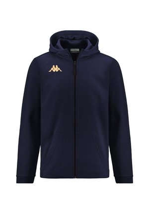 Felpa con zip - blue marine