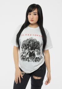 Paradiso Clothing SLEEP TOKEN THE LOVE YOU WANT BAND LOGO - Print T-shirt - white