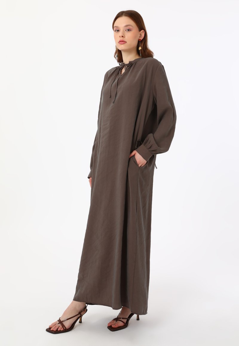 Modanisa MODEST - Maxi dress - brown - Zalando.ie Modanisa MODEST - Maxi dress - brown - Zalando.ie