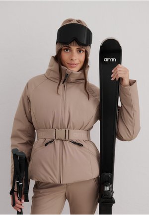 Gewatteerde jas - brown