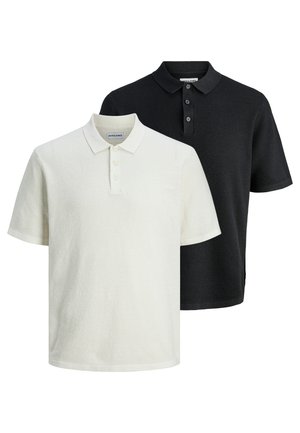 Poloshirt - creme   schwarz