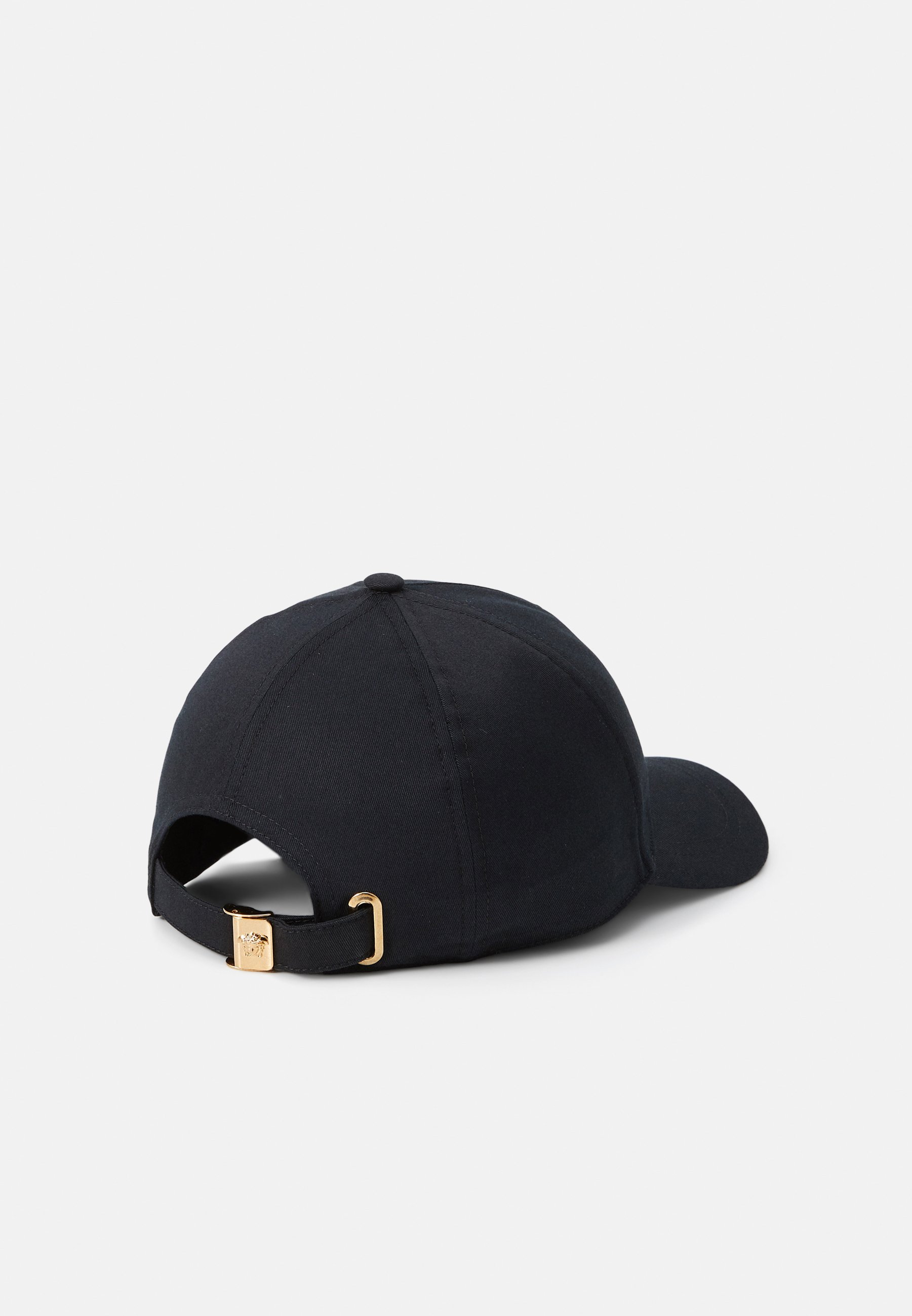 Versace BASEBALL EMBROIDERED MEDUSA - Cap - black/gold-coloured