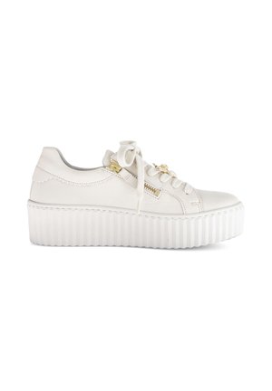 SNEAKER LOW - Matalavartiset tennarit - panna gold